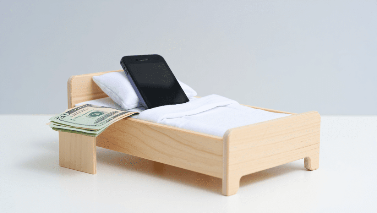 IKEA built a tiny bed for your phone — and it pays you to log off