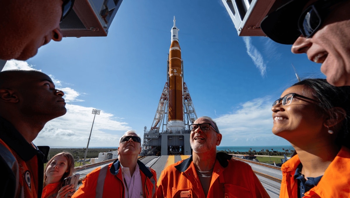 NASA's Artemis II mission lifts off on April 1, 2026.