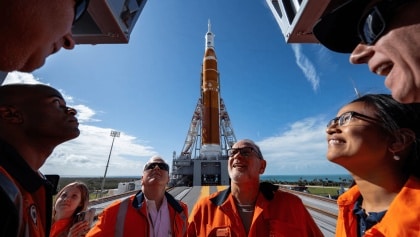 NASA's Artemis II mission lifts off on April 1, 2026.