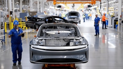 Lucid blames dip in Q1 sales on seat supplier issue