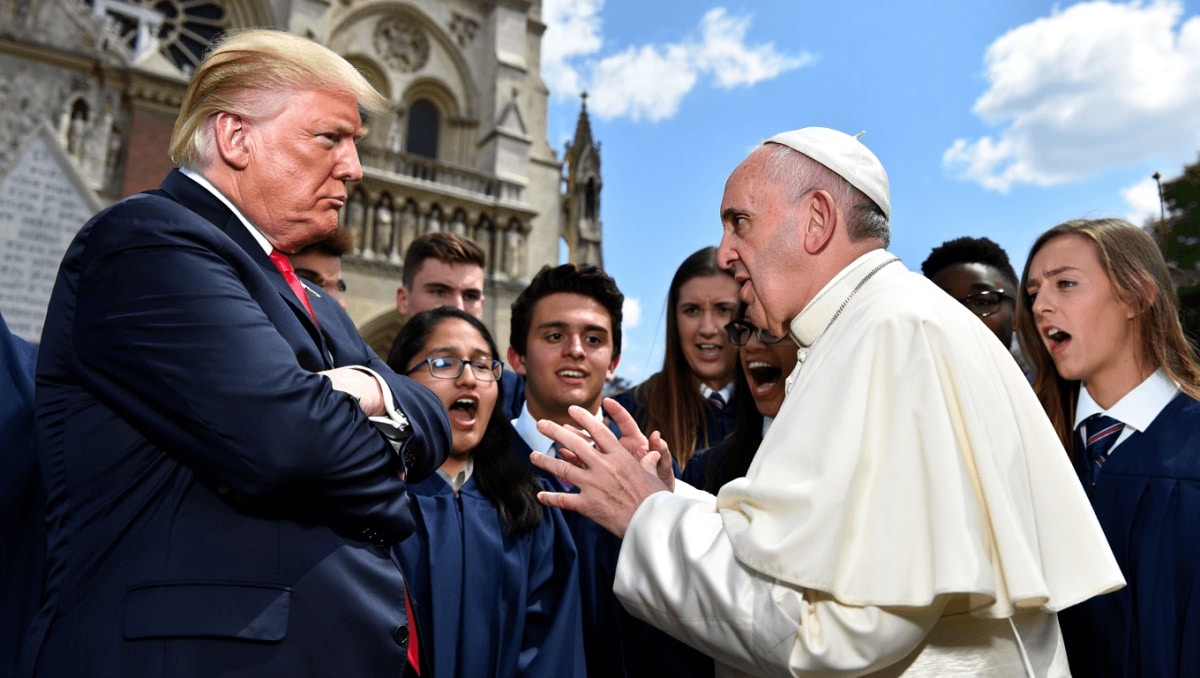 
      ‘Textbook blasphemy’: Notre Dame students surprised and dismayed by Trump’s feud with Pope Leo
    