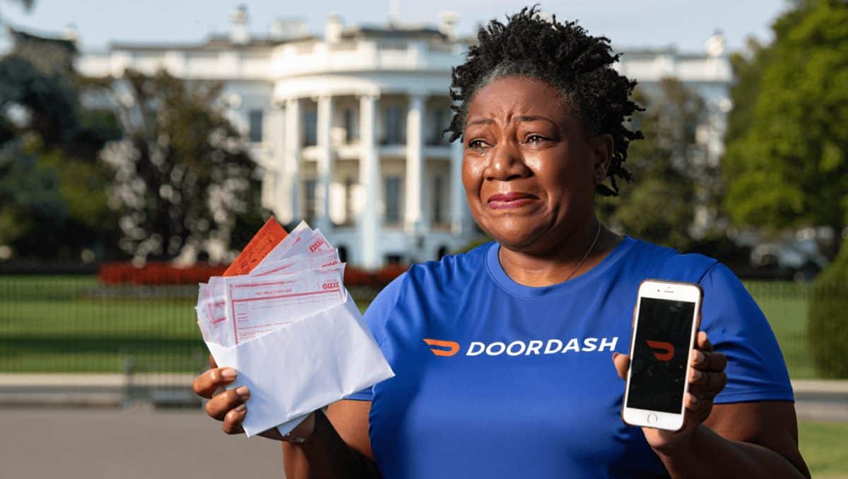 'DoorDash Grandma' praises Trump tax break after 11K savings amid husband's cancer fight