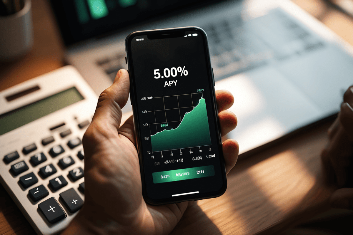 Saving money hits 5% APY with high-yield accounts, 13x national average