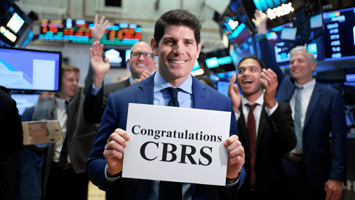 CBRS stock debuts on Nasdaq at $211, well above $185 IPO price