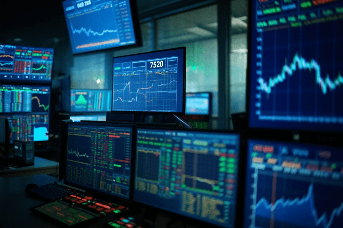 Stock market sets record as S&P 500 edges higher to 7,520, marking 19th new high