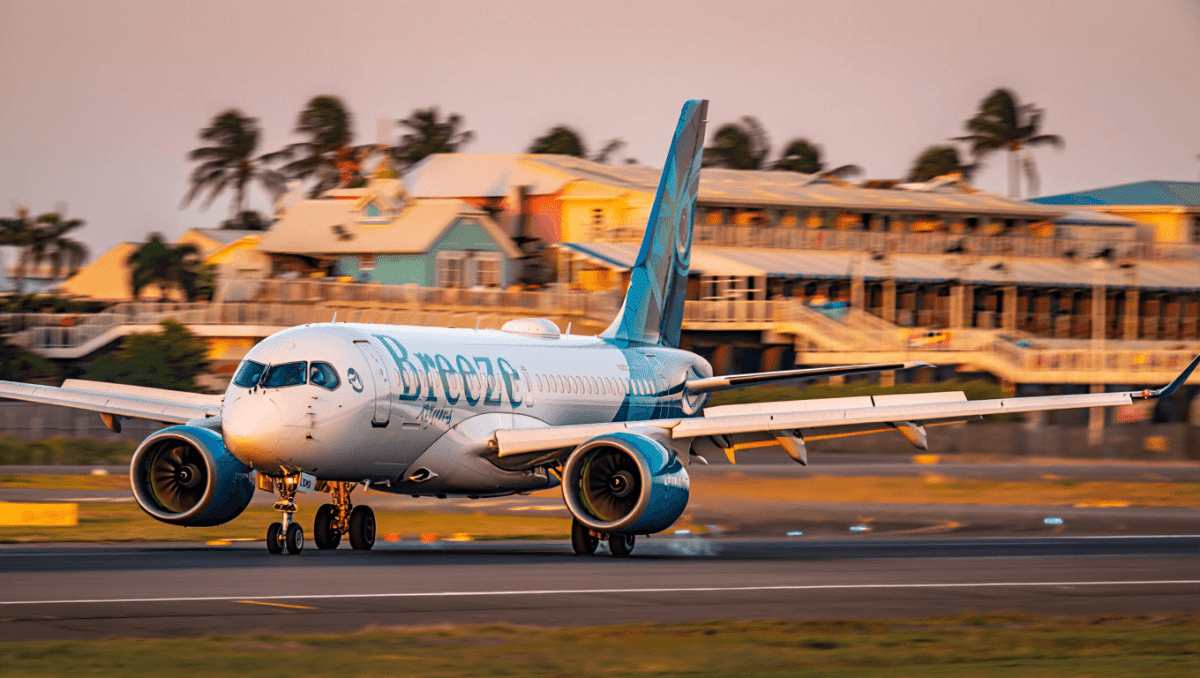Breeze Airways launches 5 new international routes in Caribbean