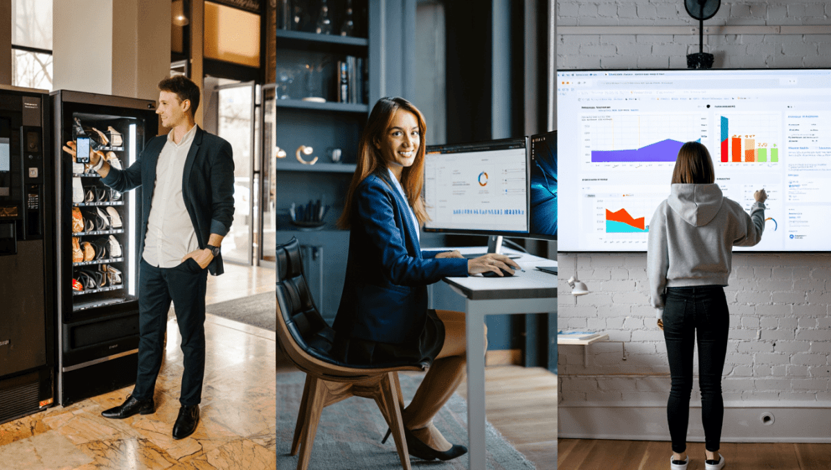 Small business ideas trending in 2026: vending machines, AI services, social media management
