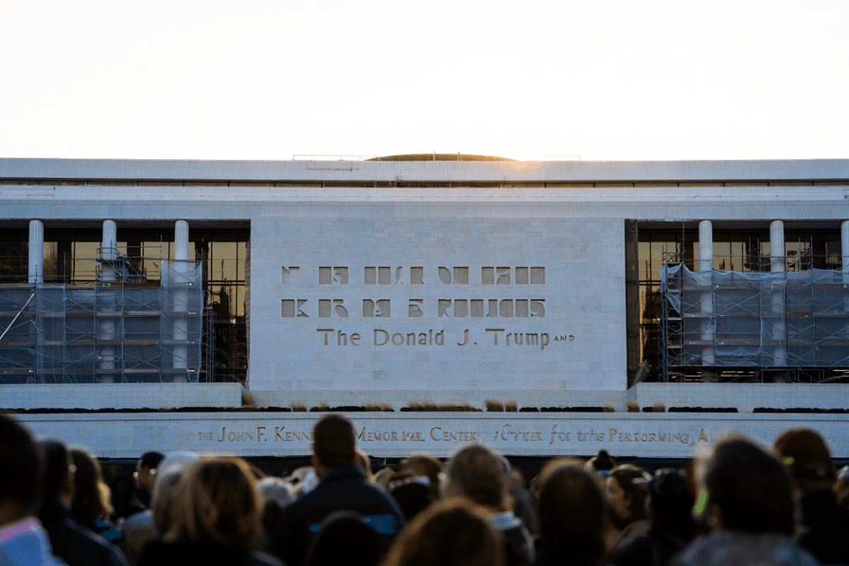 Kennedy Center removes Trump's name from facade after court order