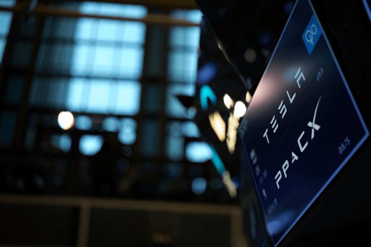 Tesla stock gains as SpaceX merger talk intensifies after IPO