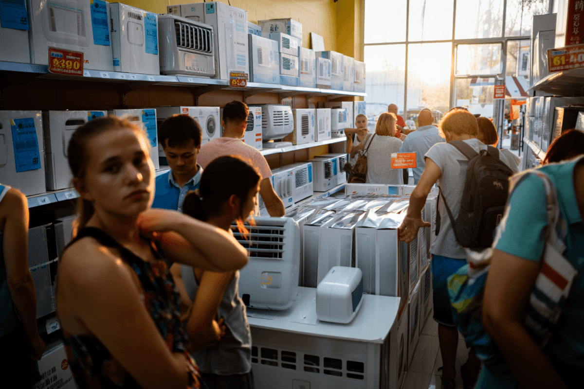 Air conditioner makers surge as Europe's heatwave drives demand
