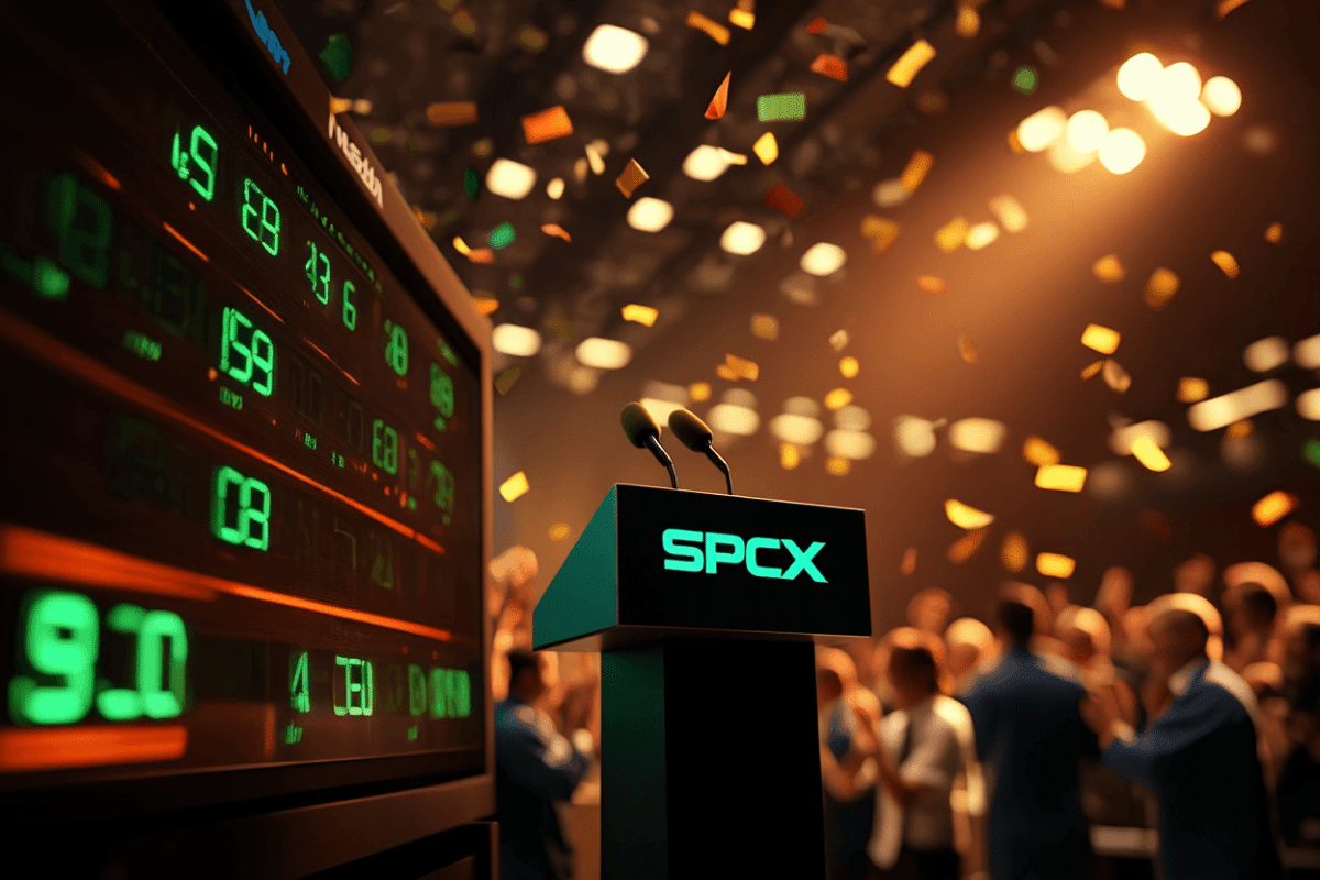 Stock market closes higher as SpaceX soars in debut, Iran deal nears