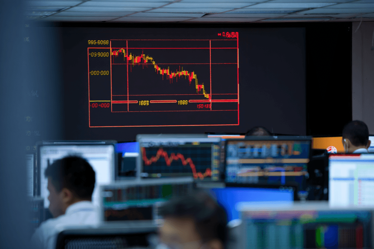 Stock market tumbles as chip rally fizzles; S&P 500 down 1.7%