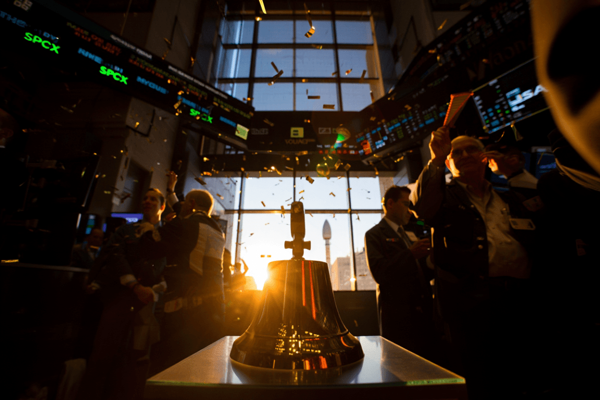 CNBC live covers SpaceX's $75B IPO debut with Musk ringing opening bell