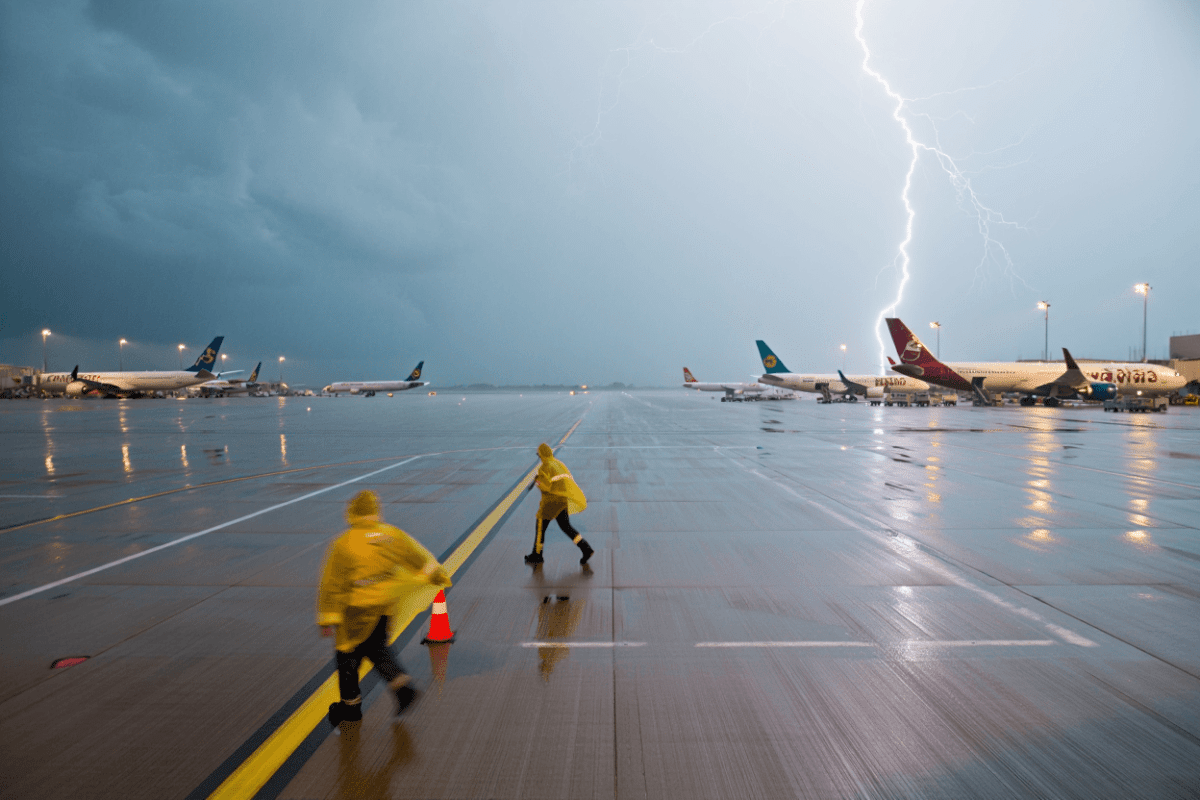 American Airlines faces ground stops as FAA issues weather alerts