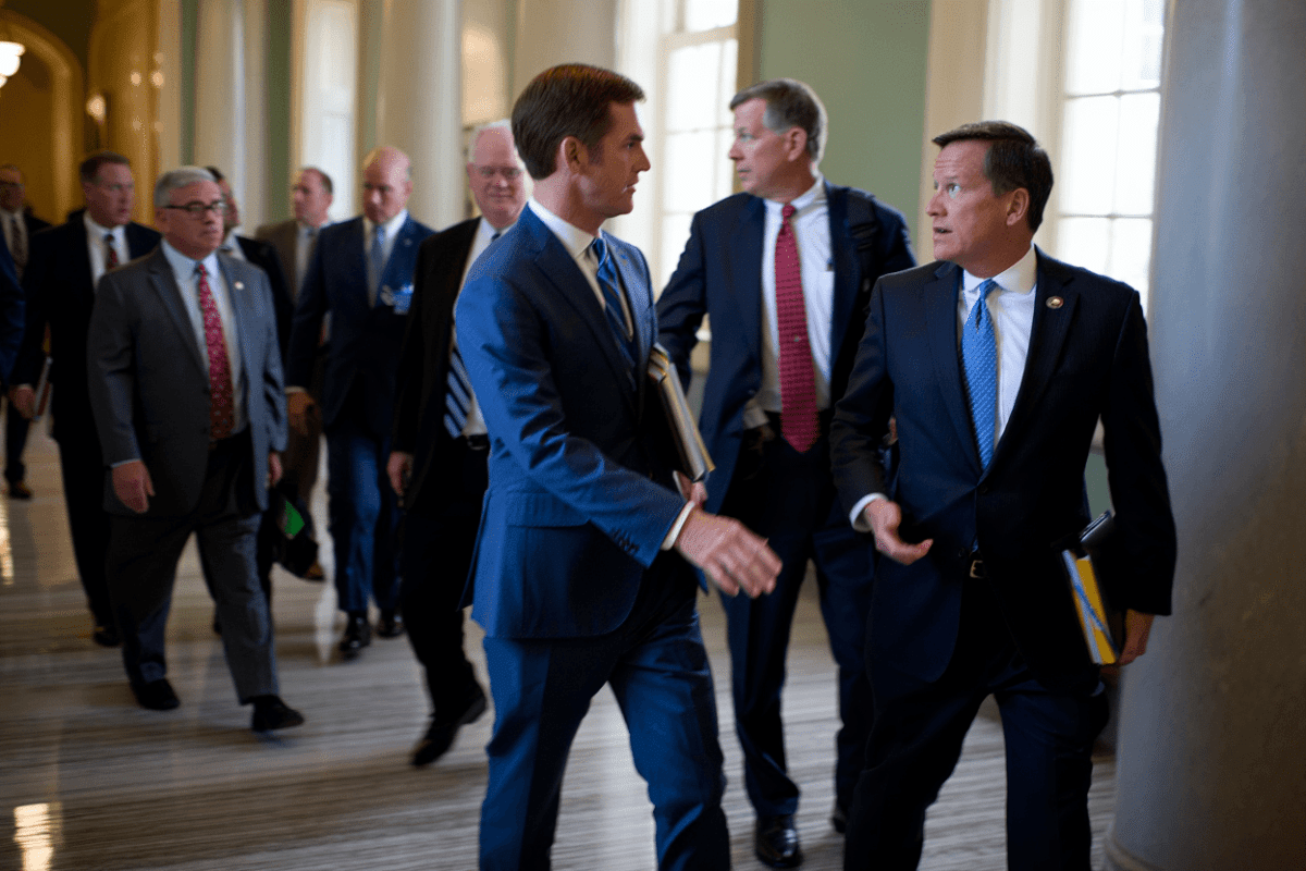 Hegseth meets with House Republicans at Pentagon on defense spending bill