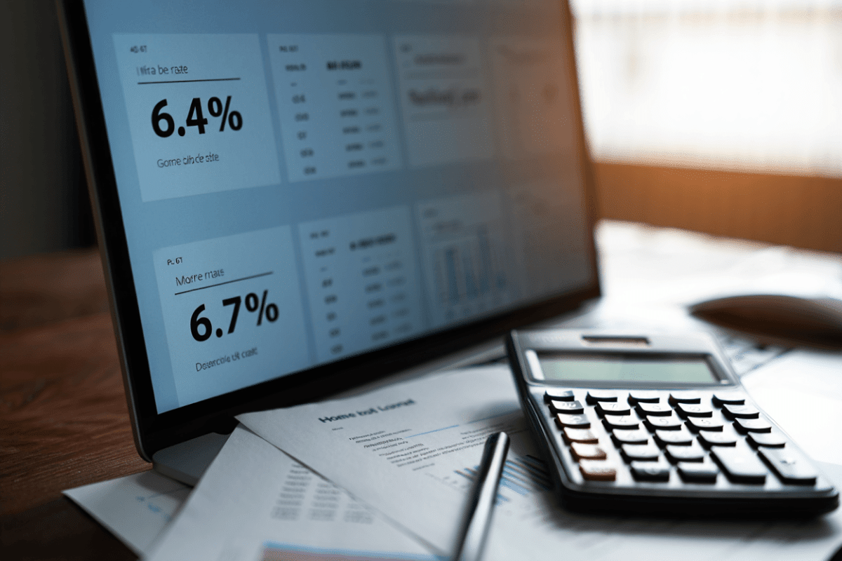 Interest rates today hold steady in mid-6% range for mortgages