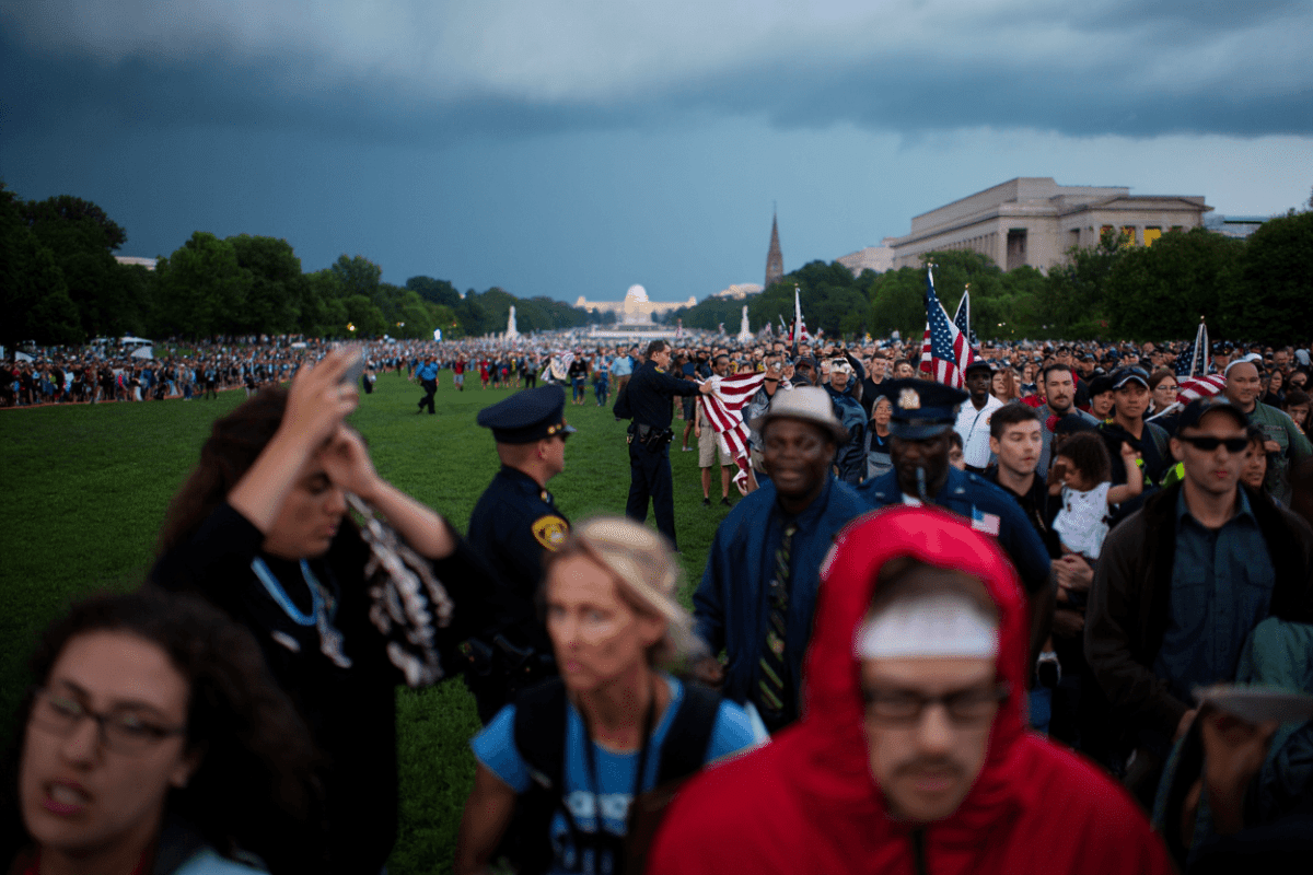 Trump delivers July 4 speech at National Mall after weather delays disrupt America 250 celebration