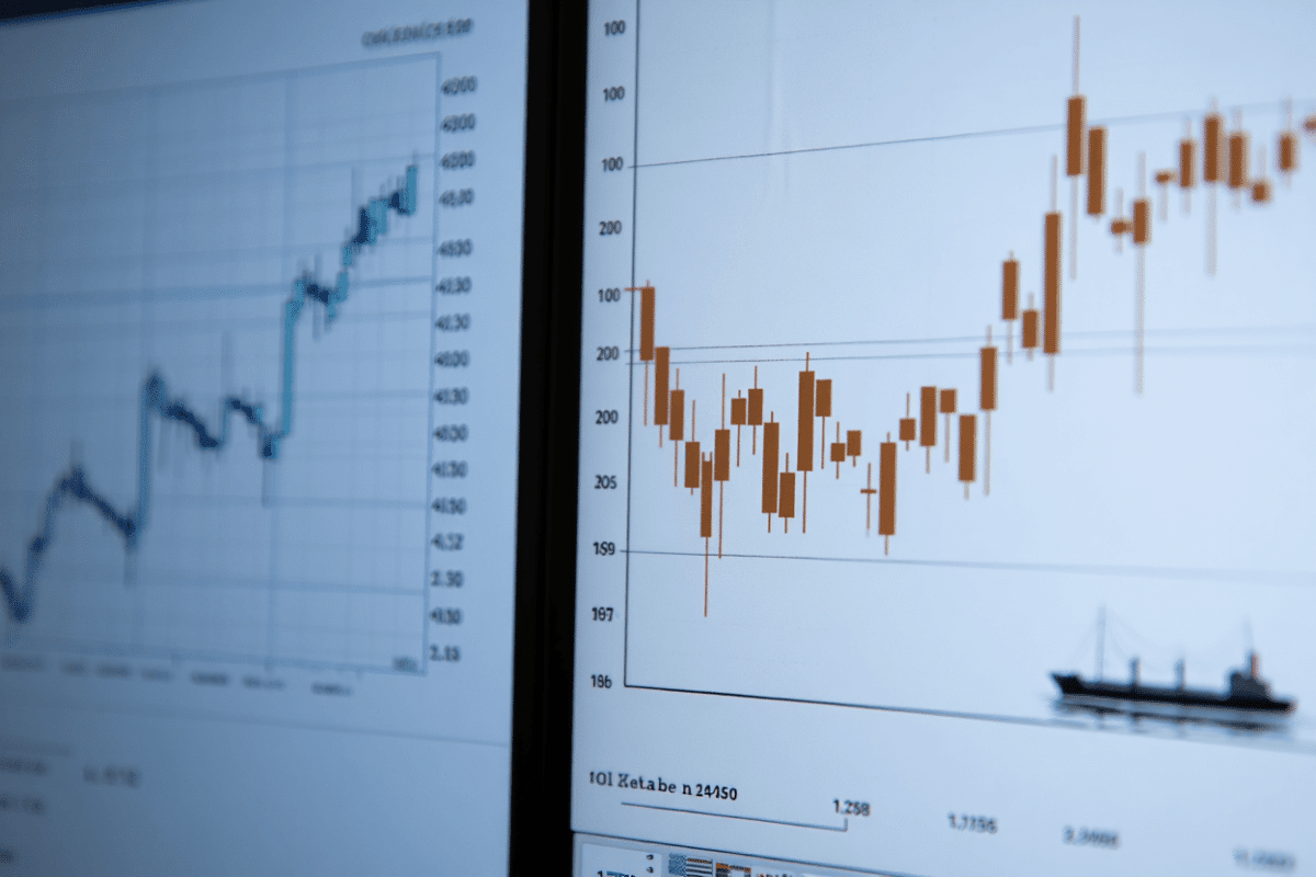 Stock market falls as oil prices spike and chip stocks tumble
