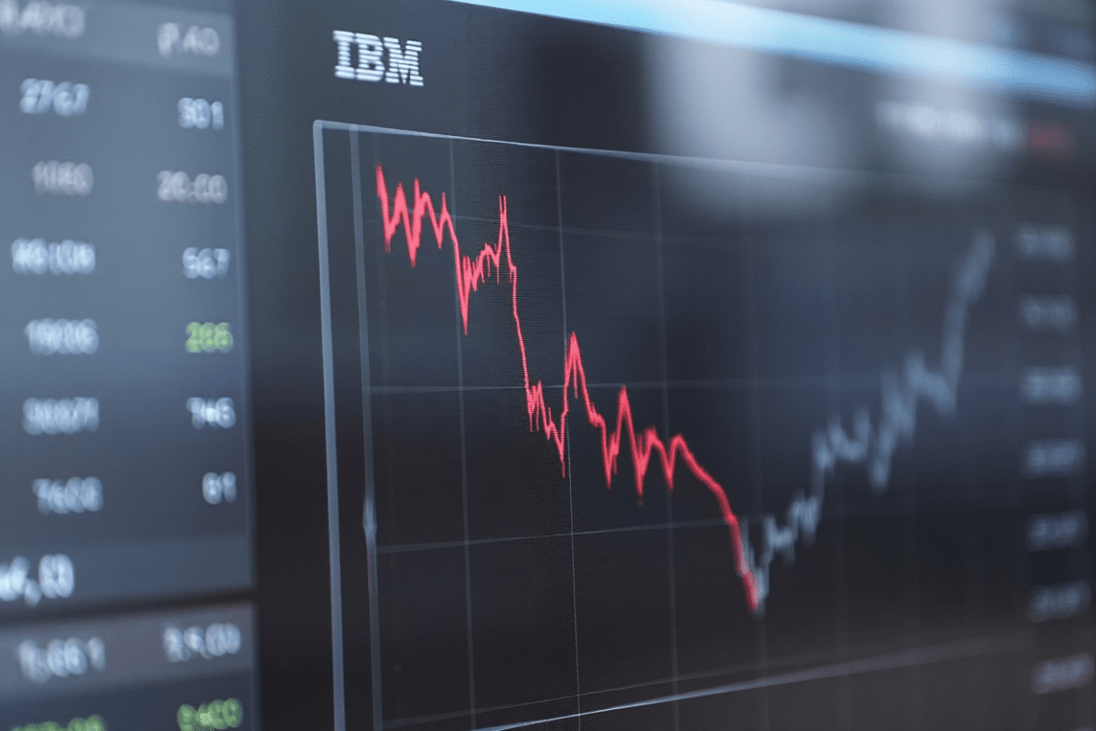 IBM stock plunges 25% as customers shift to AI servers