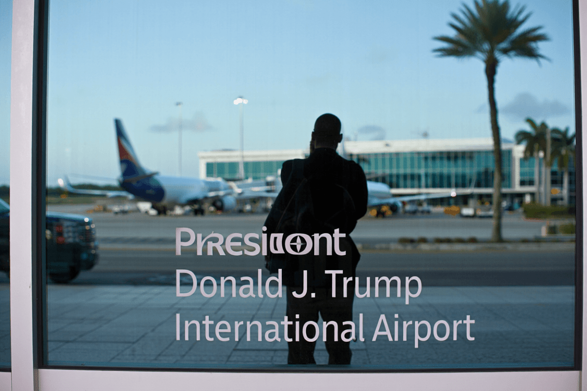 Trump International Airport officially opens in Palm Beach