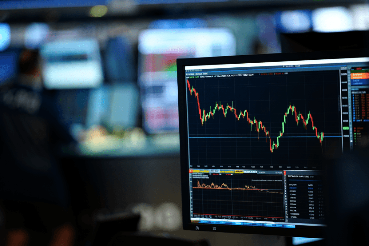 Stock market falls sharply as chip stocks enter bear market