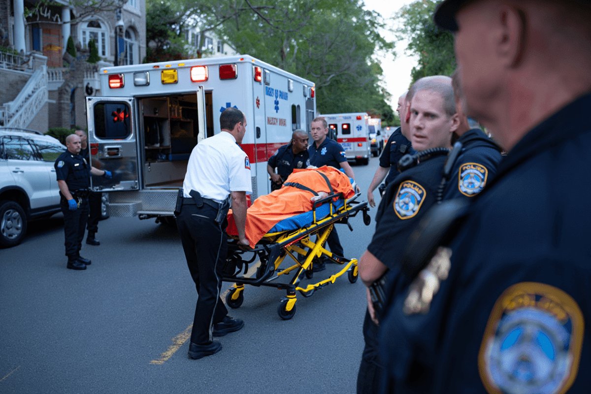 Mitch McConnell loaded into ambulance on stretcher, new video shows