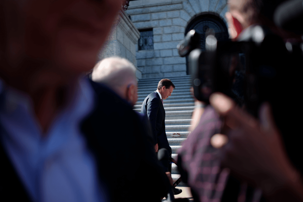 John Healey spotted at Downing Street as Burnham becomes UK PM