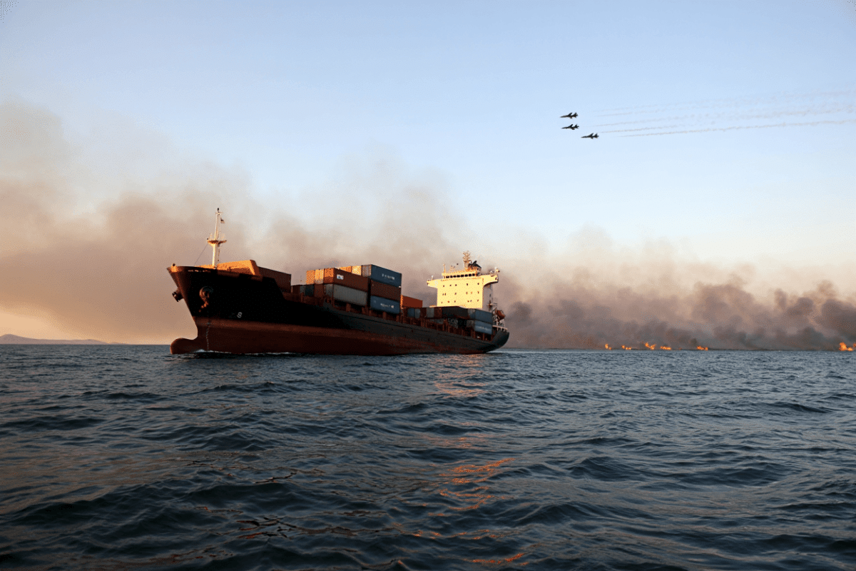 Iran closes Strait of Hormuz as US launches fresh strikes