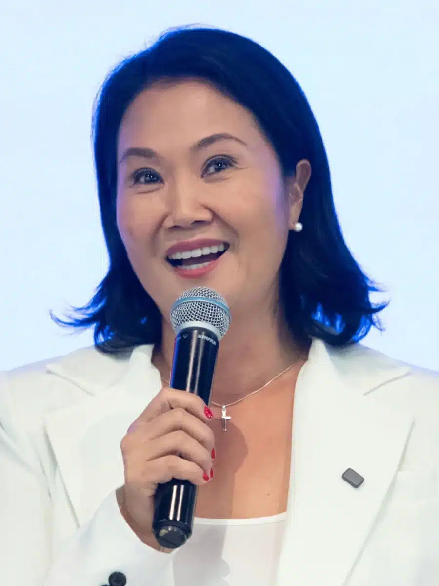 Keiko Fujimori sworn in as Peru's first elected female president