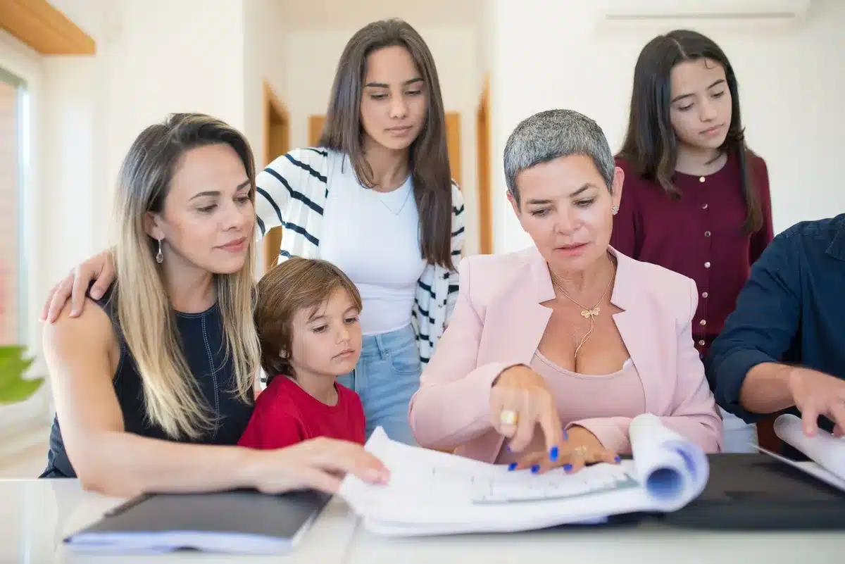 Young woman in professional attire at White House setting, surrounded by official atmosphere, balancing professional and personal life
