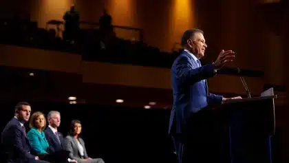 Mandela Barnes calls for more debates as Wisconsin Democratic primary heats up