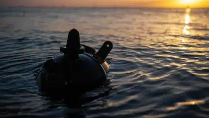 Oil tanker explodes in Strait of Hormuz after hitting naval mine