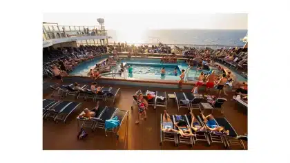 Royal Caribbean's Legend of the Seas debuts with world's biggest pool at sea
