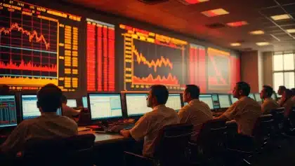 Stock market awaits Fed decision as chip selloff deepens