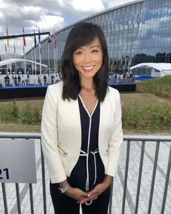 Weijia Jiang presides over rescheduled White House Correspondents' Dinner in
