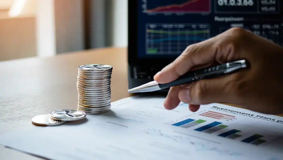 XRP retirement needs 900,000 coins at $1.10, or $29,000 for 2035 target