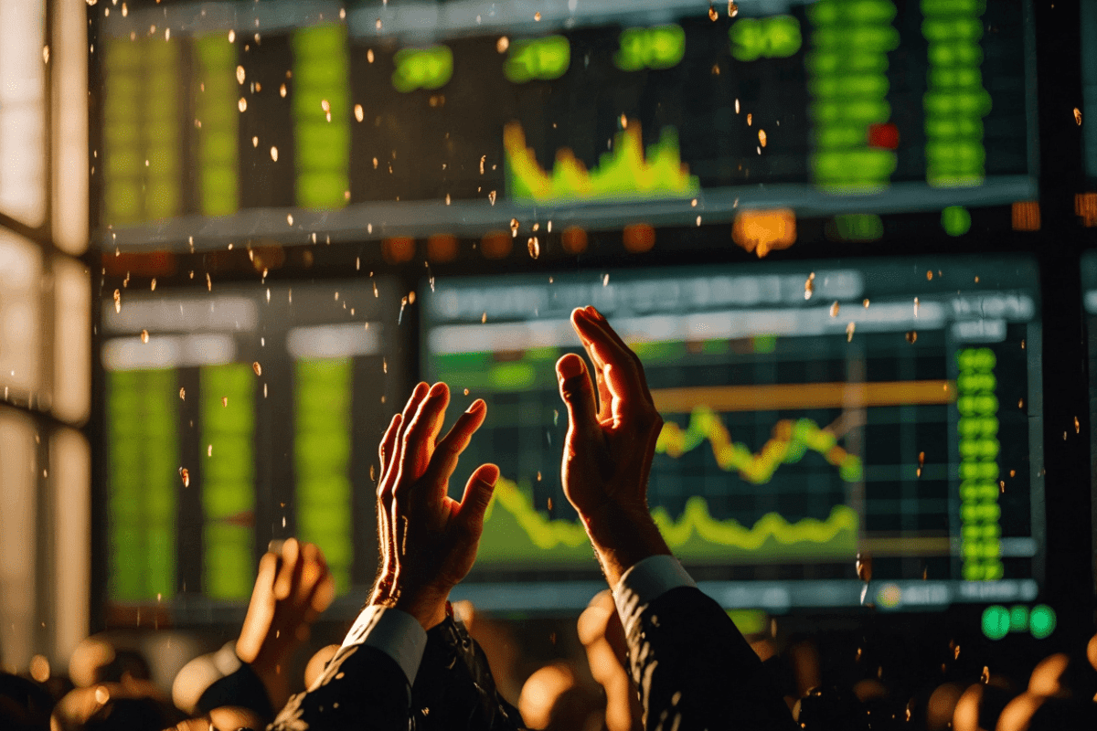 Stock market rallies to record as Trump pivots to Iran diplomacy