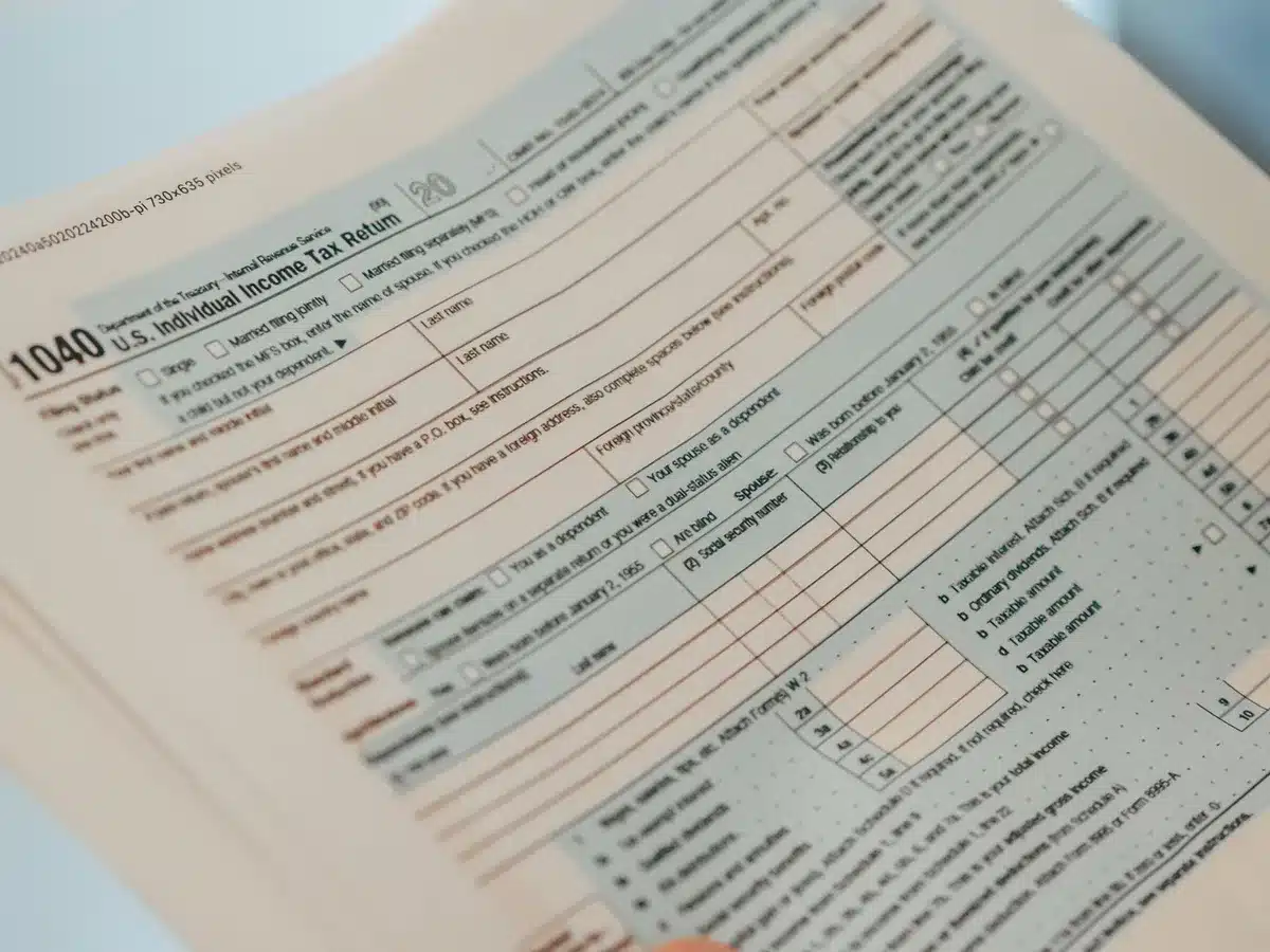 A financial document showing tax contributions and benefit calculations, with stacks of coins or currency representing money flow between generations