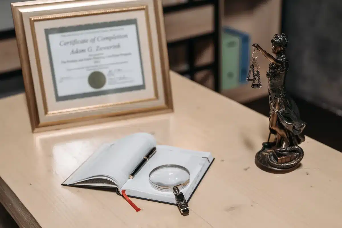 A 30-year Treasury bond certificate partially visible under harsh spotlight, surrounded by darkness, a thin crack running across its surface, dust particles floating in the light beam