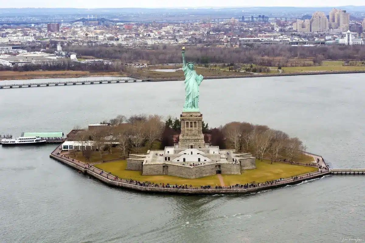 Boat capsizes near Liberty Island in New York Harbor, killing mother and baby