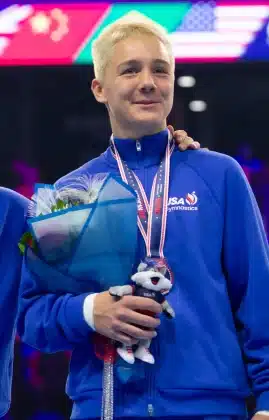 Danila Leykin wins all-around bronze at U.S. Gymnastics Championships