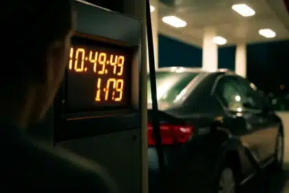 Gas prices hold near $4.10 a gallon as crude oil stays elevated