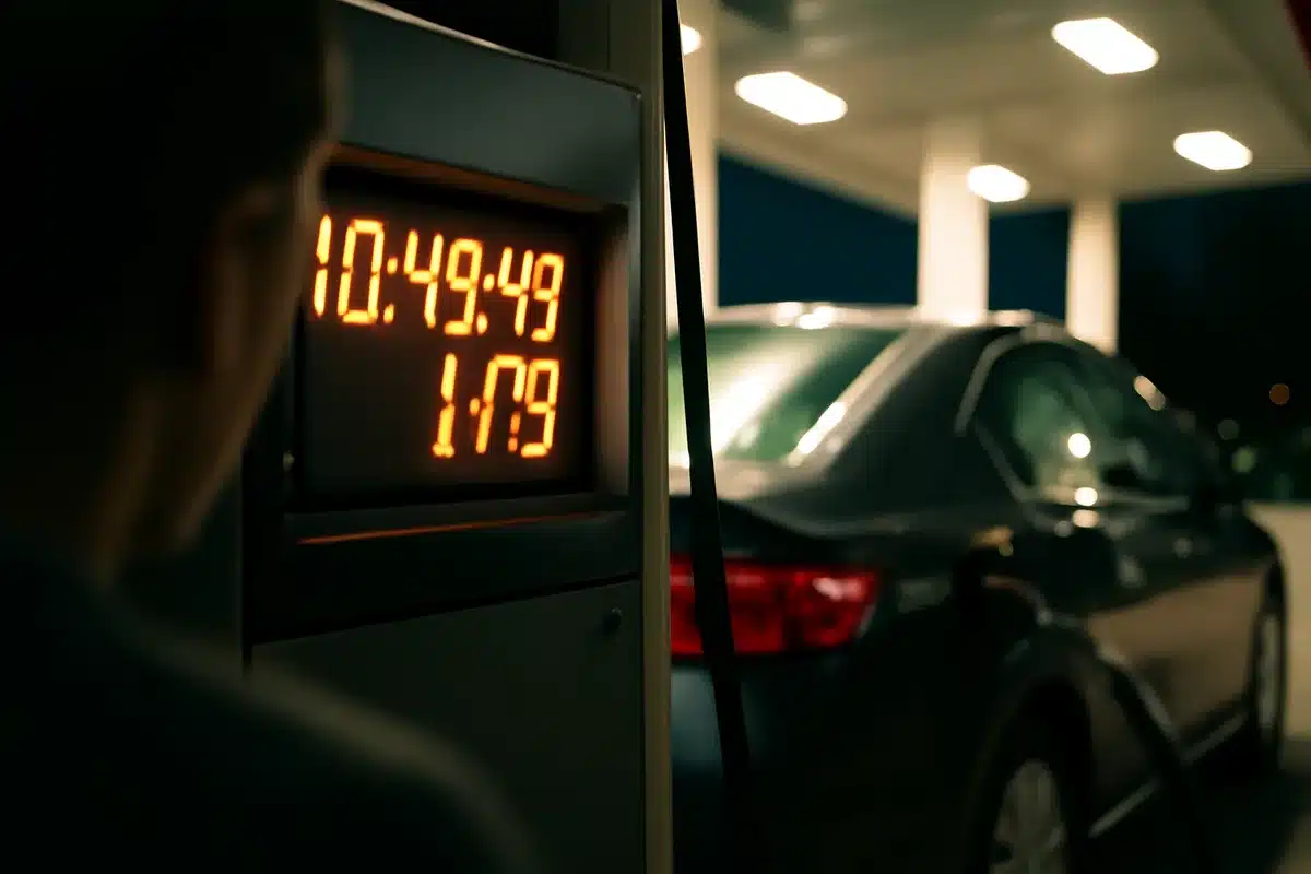 Gas prices hold near $4.10 a gallon as crude oil stays elevated