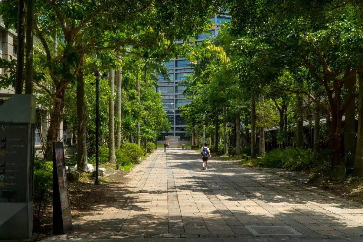 A modern tech campus building with glass architecture and the Google logo visible, reflecting the scale of the organization these engineers are departing from, suggesting transition and new beginnings.