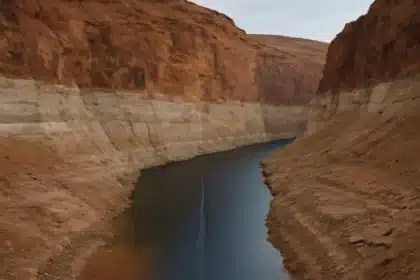 Lake Powell hits record-low water level amid Colorado River drought
