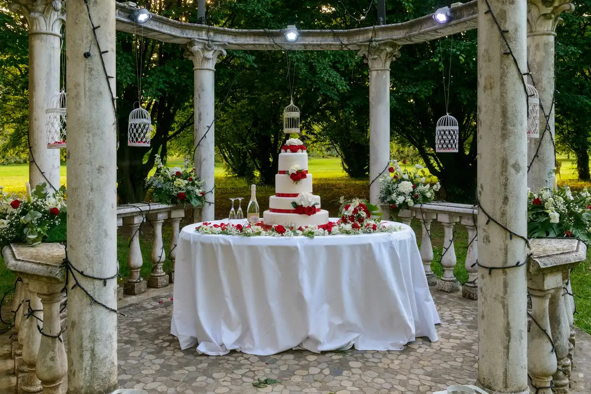 An ornate White House Rose Garden setting with a specially branded IndyCar race car on display, featuring BE BEST and Fostering the Future logos, with dignified officials and guests standing nearby in formal attire, soft natural garden light filtering through.