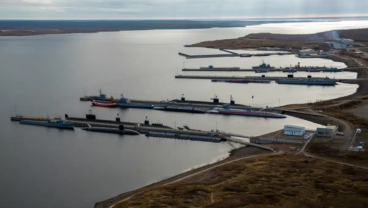 Russia expands anti-drone nets over submarines at Pacific base 4,500 miles from