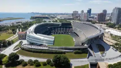 Soldier Field hosts Usher and Chris Brown for The R&B Tour tonight