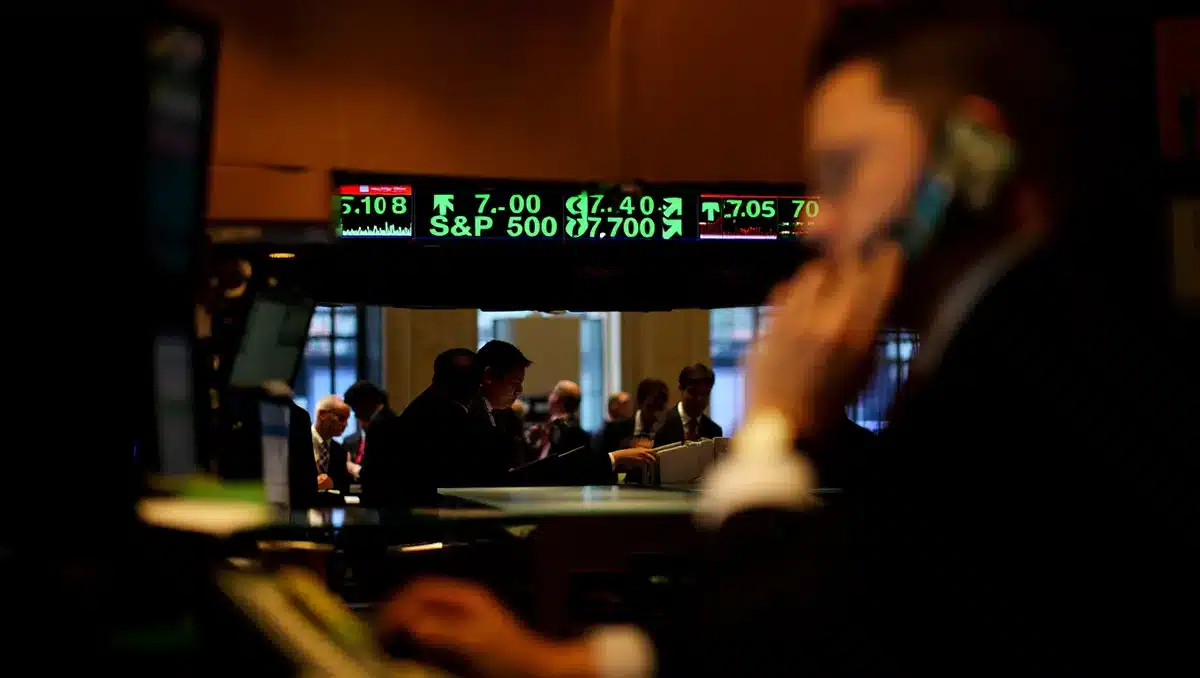 S&P 500 closes above 7,700 for first time as Dow surges 900 points