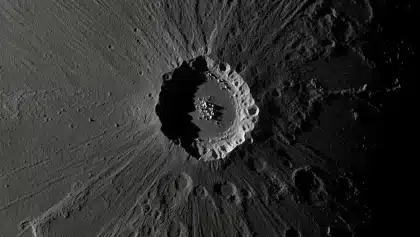 SpaceX Falcon 9 rocket hits moon at 5,400 mph, creates new crater